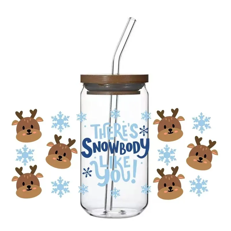 16oz கண்ணாடி கோப்பை பரிமாற்ற ஸ்டிக்கர்களுக்கான பயன்பாட்டு குறிப்புகள் என்ன?