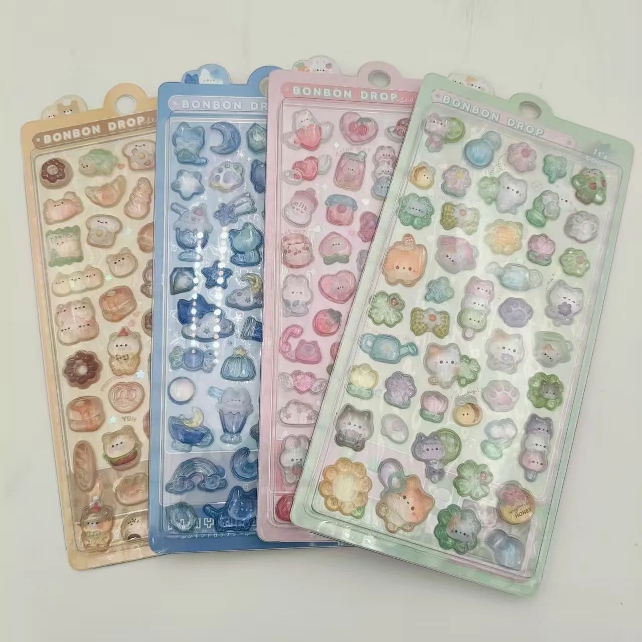 3டி நிவாரண குழந்தைகளுக்கான ஸ்டிக்கர்கள் ஏற்றுமதிக்கு தயாராக உள்ளன