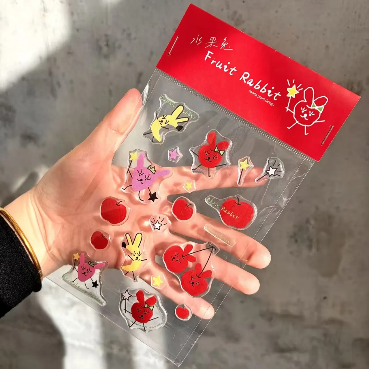 3D கார்ட்டூன் எபோக்சி ரெசின் ஸ்டிக்கர்கள்