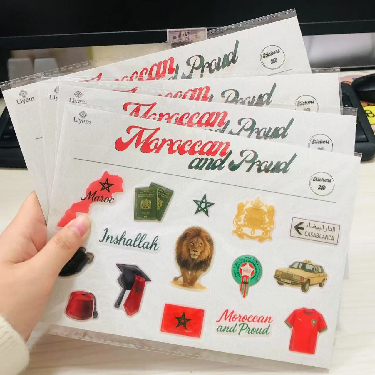 டோம் எபோக்சி ரெசின் ஸ்டிக்கர்கள்