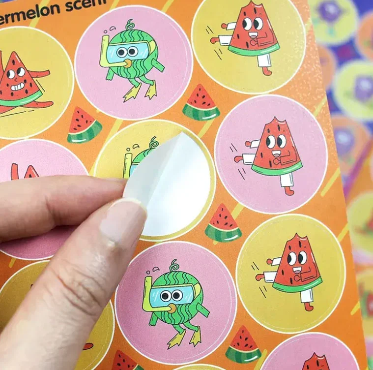 Scented Fruit Stickers