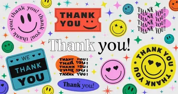 Thank You Stickers