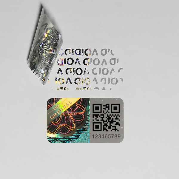QR குறியீடு எதிர்ப்பு கன்வர்ஃபீட்டிங் லேபிள்கள்